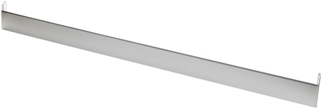 V-ZUG Abschlussprofil, B 1198 x T 350 - 370 mm, ChromeClass