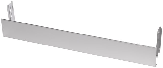 V-ZUG Abschlussprofil, B 546 x T 350 - 370 mm, ChromeClass