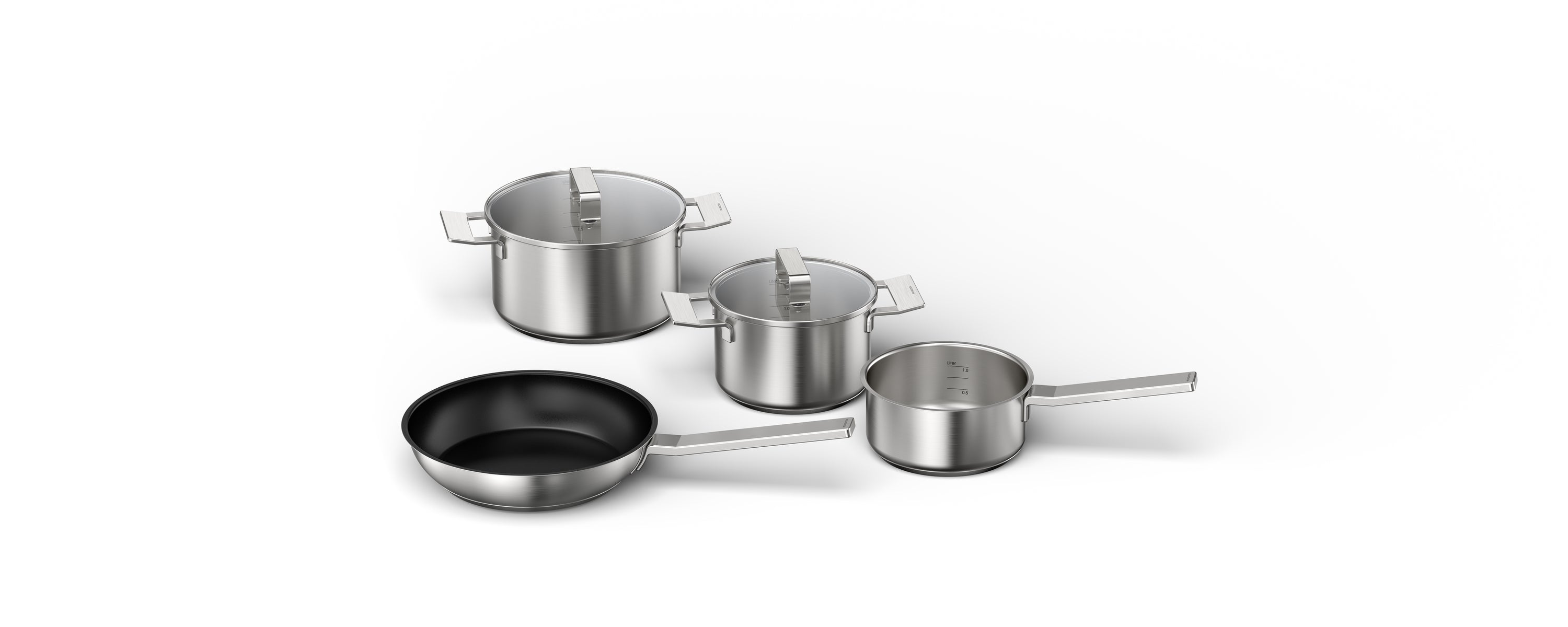 4 teiliges Topfset