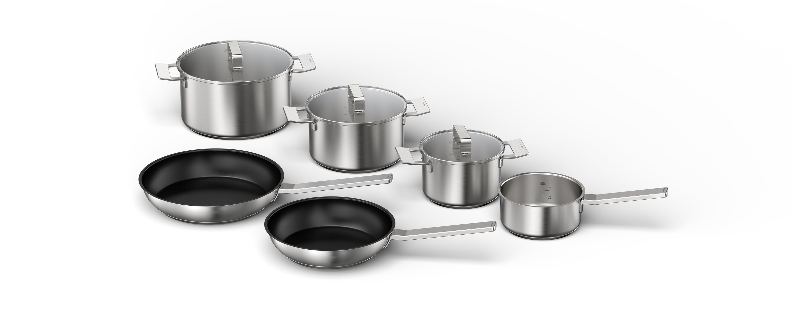 6 teiliges Topfset
