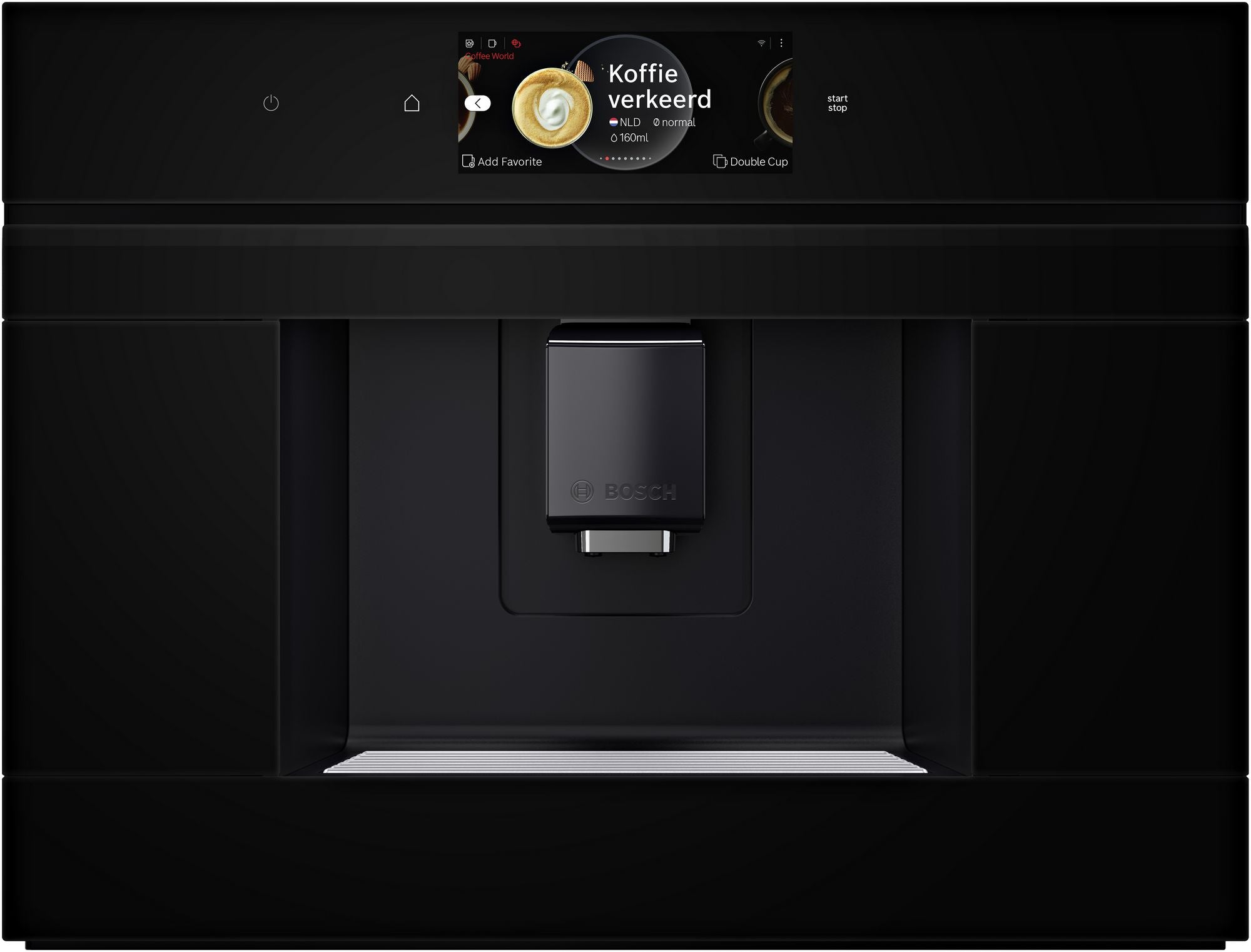 Bosch Serie 8, Einbau-Kaffeevollautomat, Schwarz
