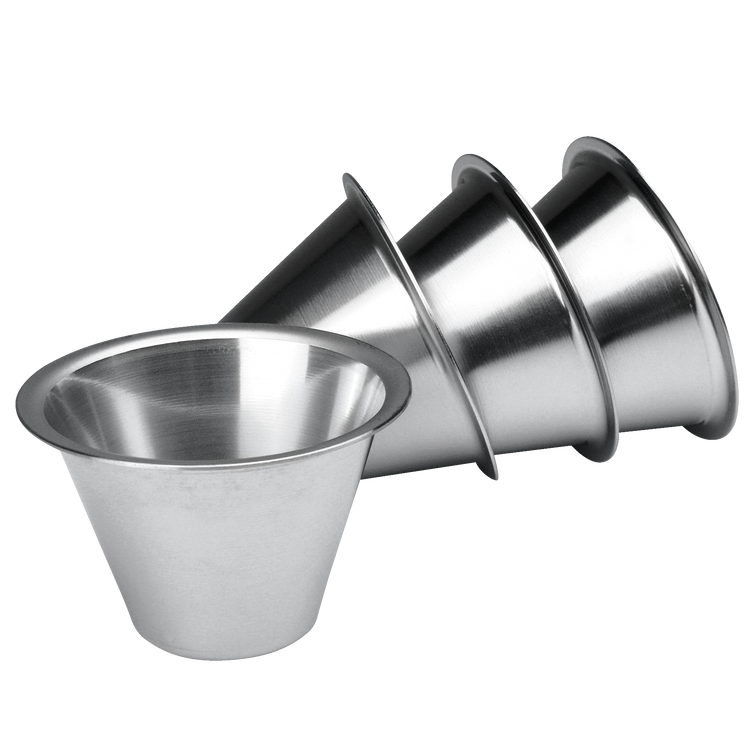MIELE Stampini per timbale in
acciaio inox (4 pezzi)