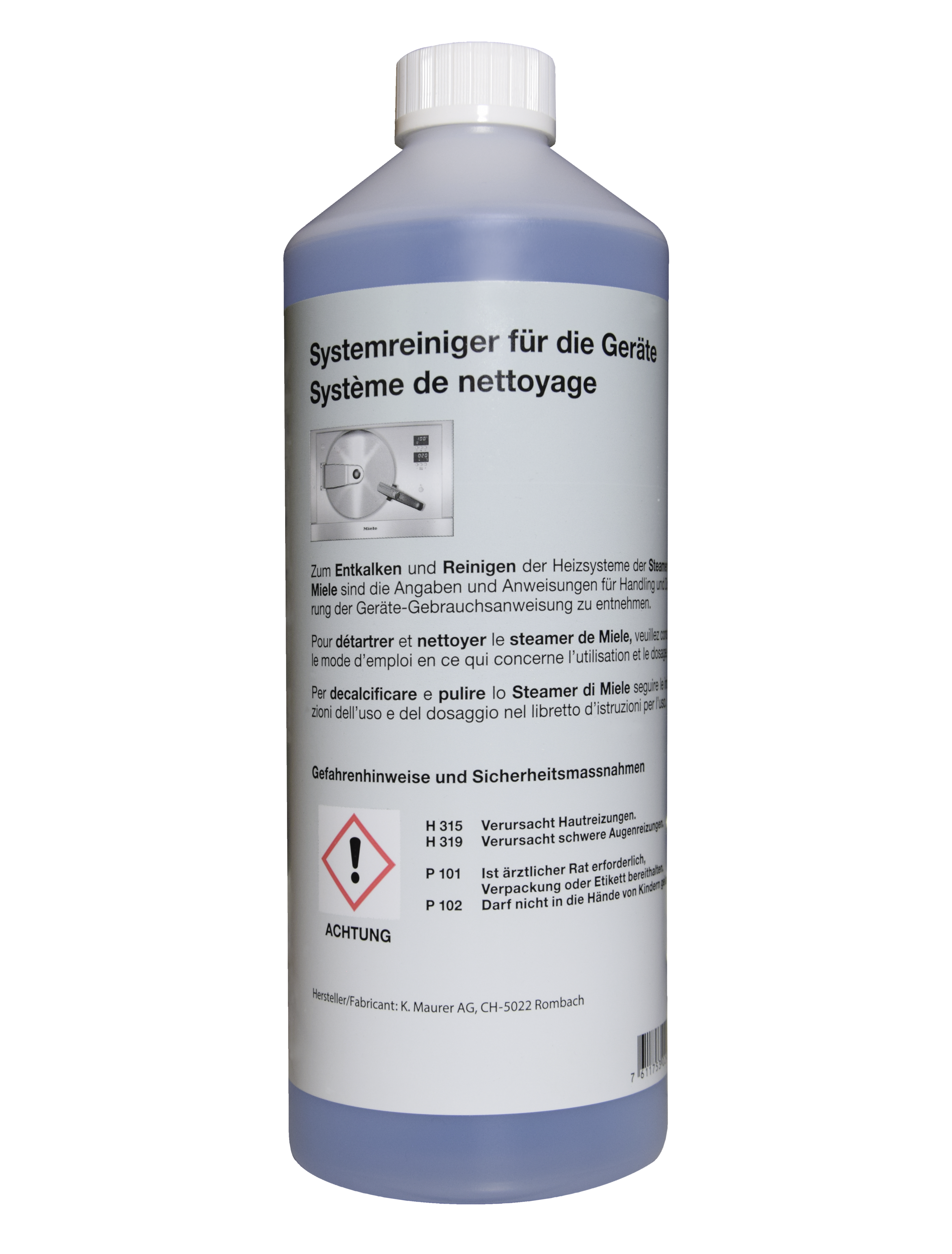 MIELE Systemreiniger /
Entkalker für Steamer
