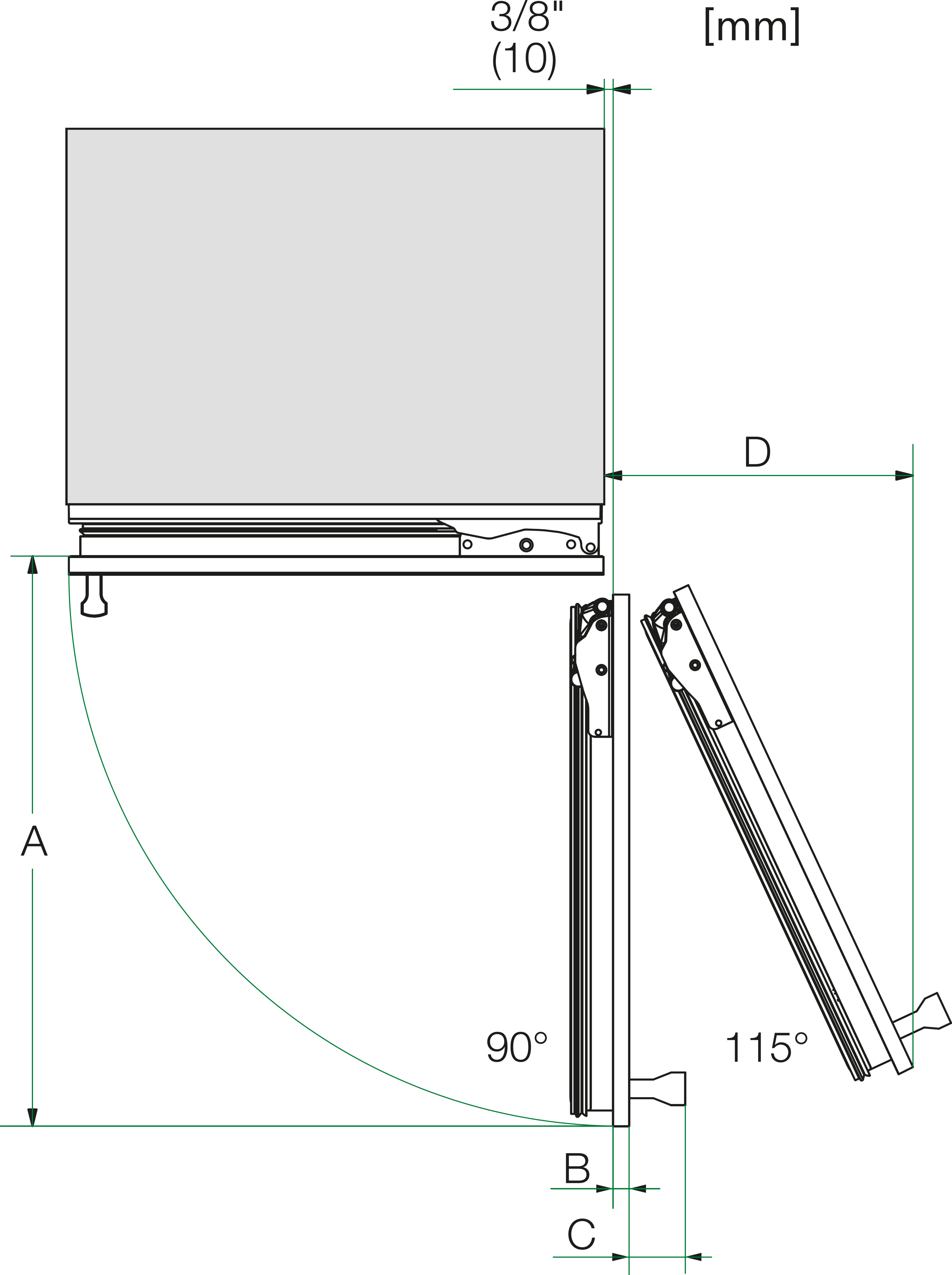 MIELE Kühl-Gefrierkombination
KF2802Vi RE MasterCool