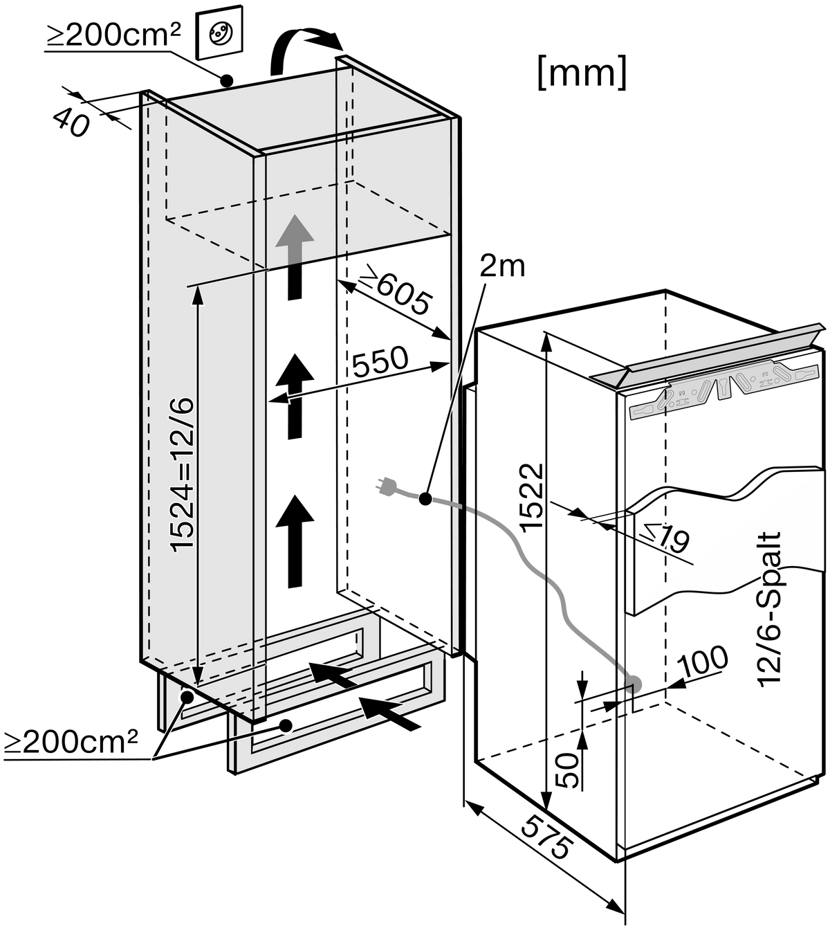 MIELE Réfrigérateur K 35582-55
iDF-1 RE