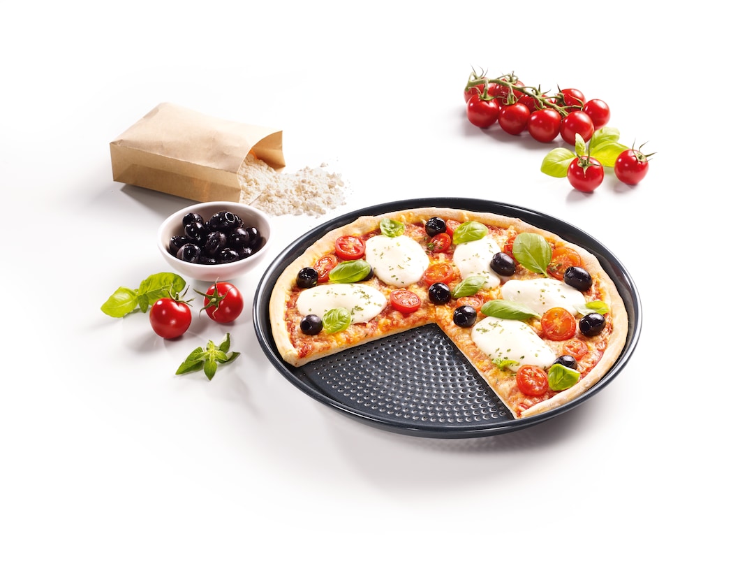 MIELE HBFP27-1 Backblech rund
gelocht anthrazit