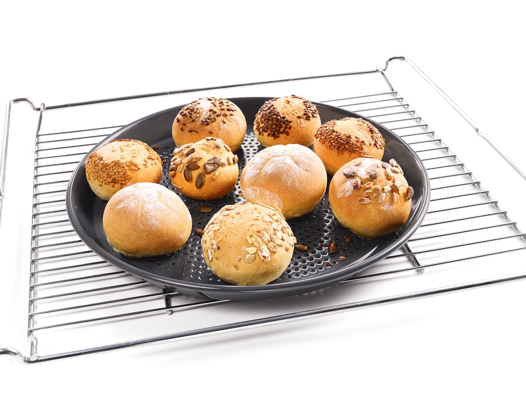 MIELE HBFP27-1 Backblech rund
gelocht anthrazit