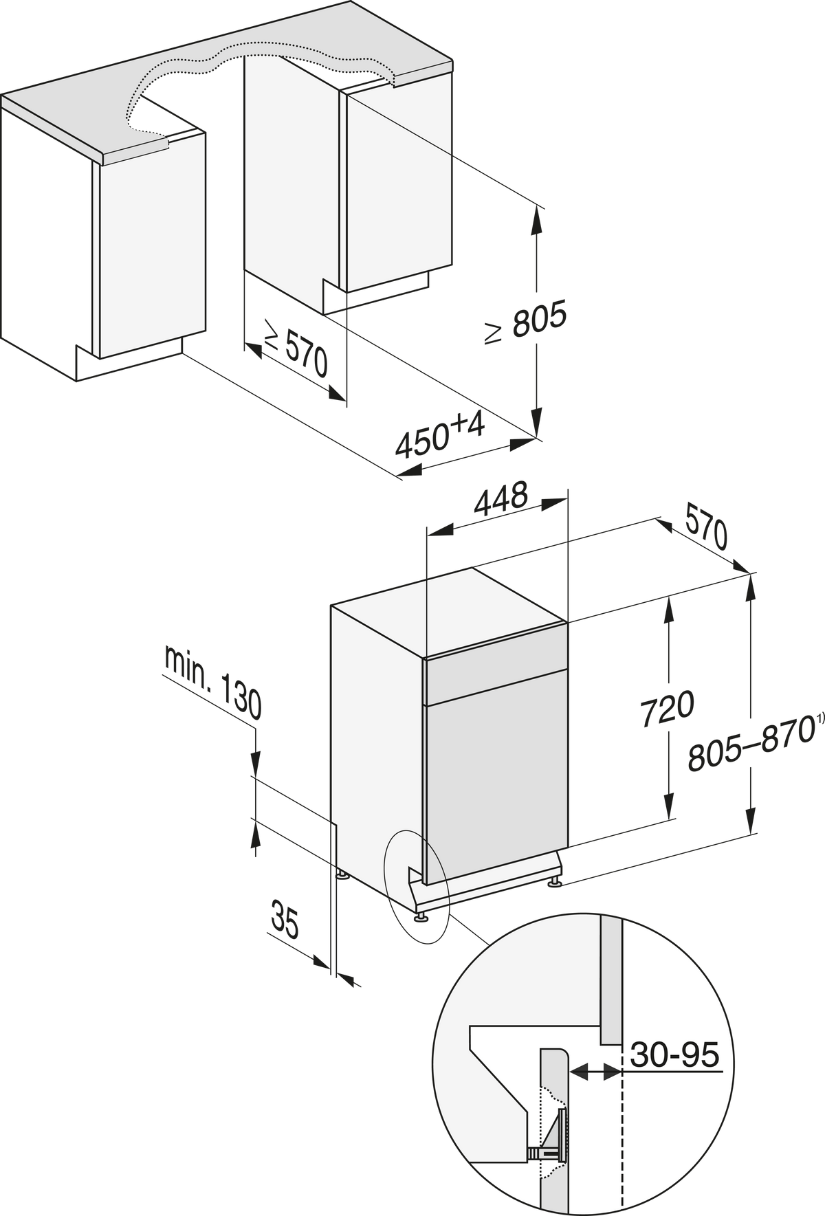 MIELE Geschirrspüler
G 15740-45 SCi SL ED