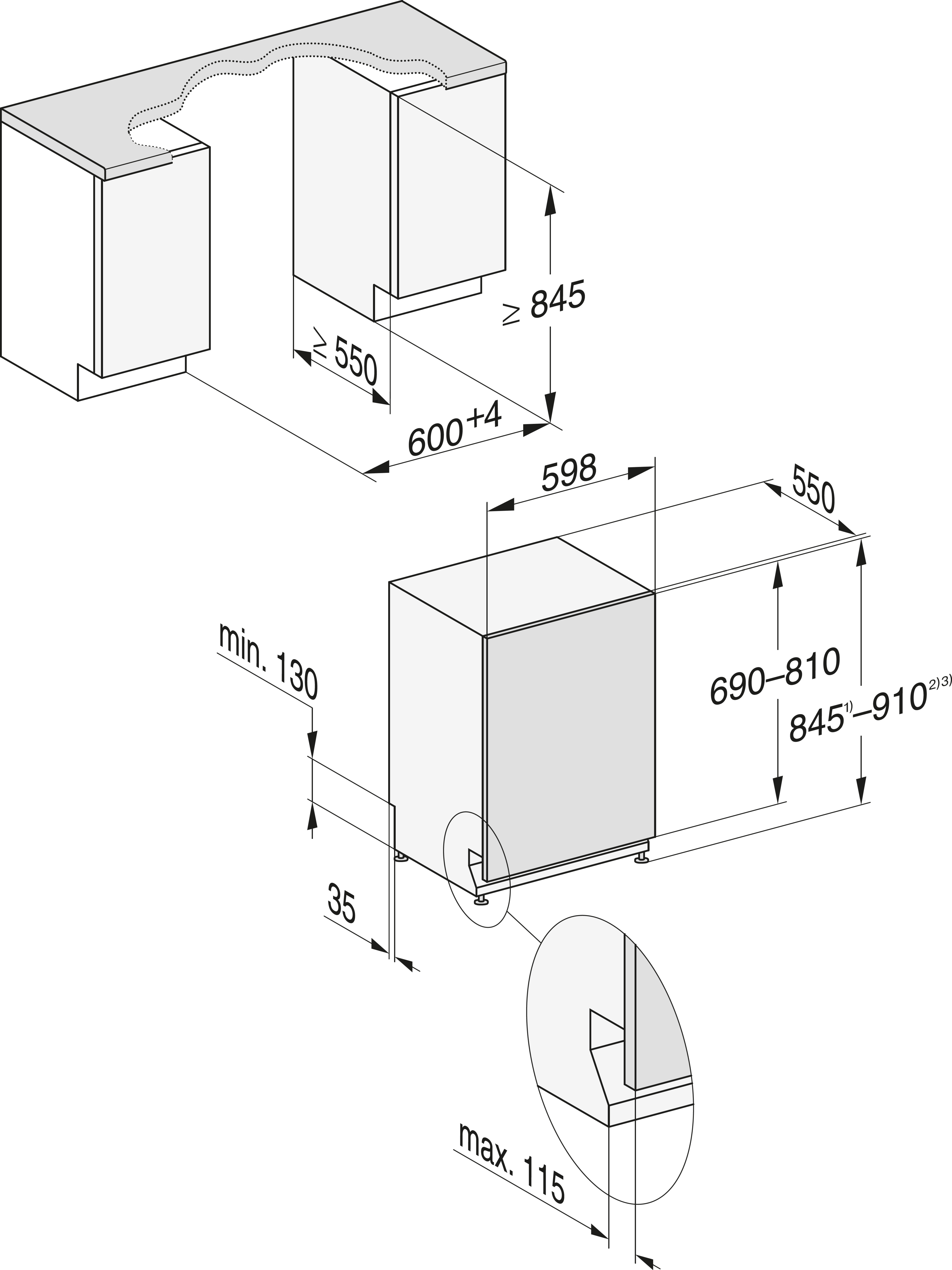 MIELE Geschirrspüler
G 25856-60 SCVi XXL Active
Plus