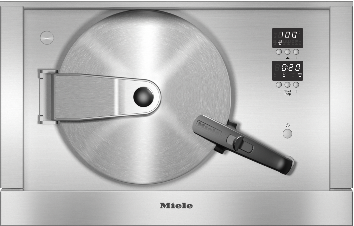 MIELE Steamer DGD 7035-60
ED 400V