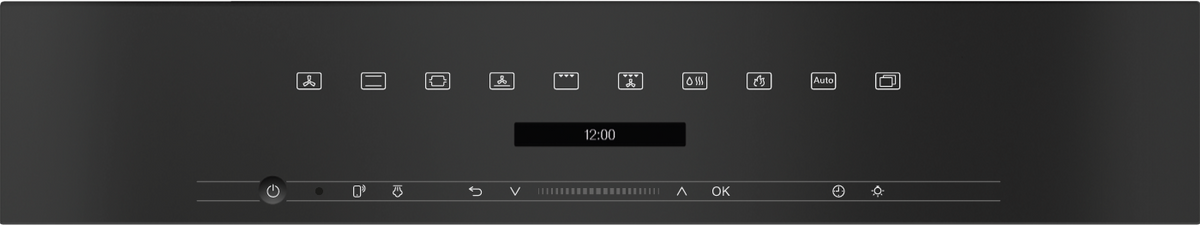 MIELE Kompakt-Backofen
H 7244-60 BP SW 400V
