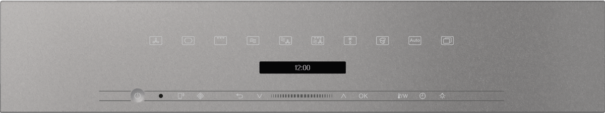 MIELE Kompakt-Backofen mit
Mikrow. H 7240-60 BM GR 400V