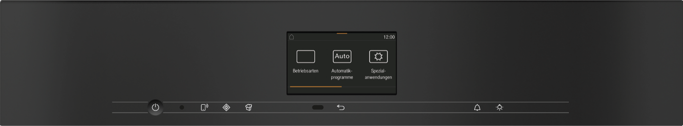 MIELE Kompakt-Backofen mit
Mikrow. H 7640-60 BM ED 400V