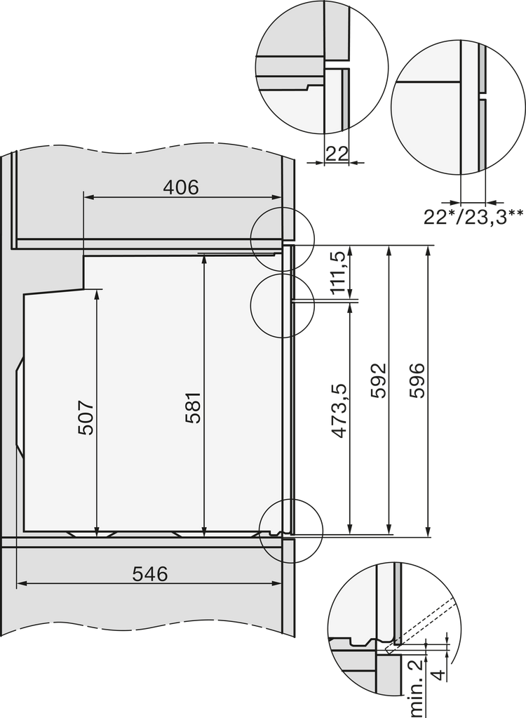Forno MIELE H 7860-60 BPX
GR 400V