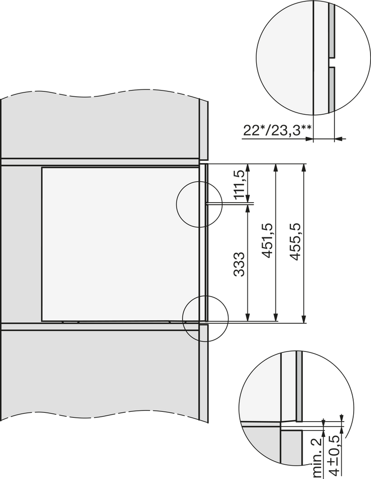 MIELE
Einbau-Kaffeevollautomat
CVA 7440-60 GR