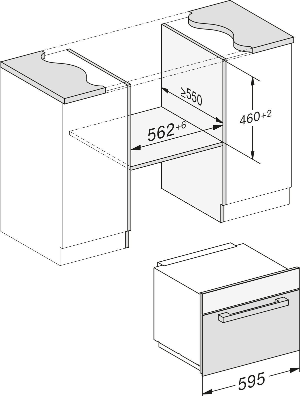 MIELE Mikrowellengerät
M 7244-60 TC SW