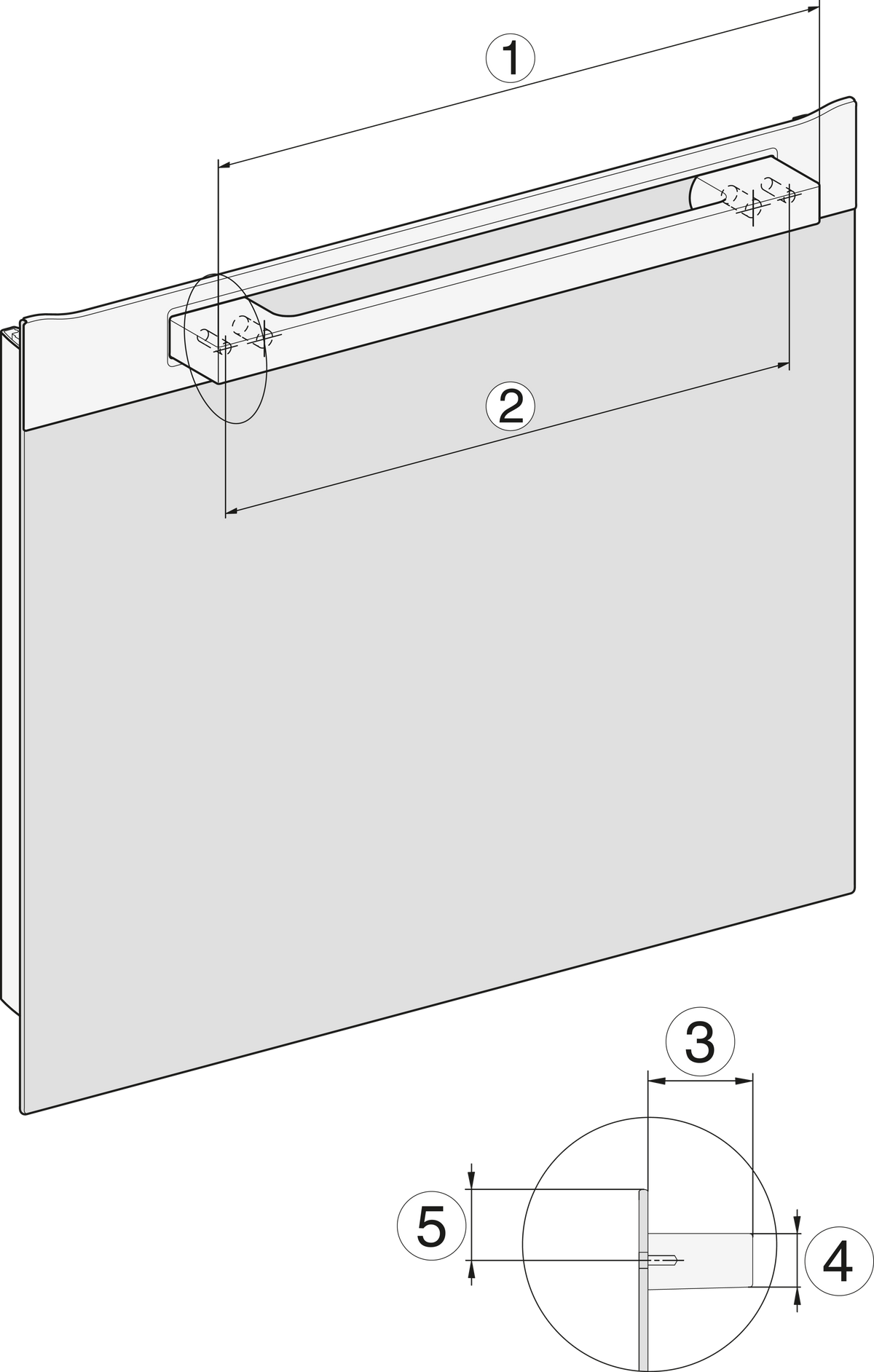 Four MIELE H 2861-55 B
SW 400 V