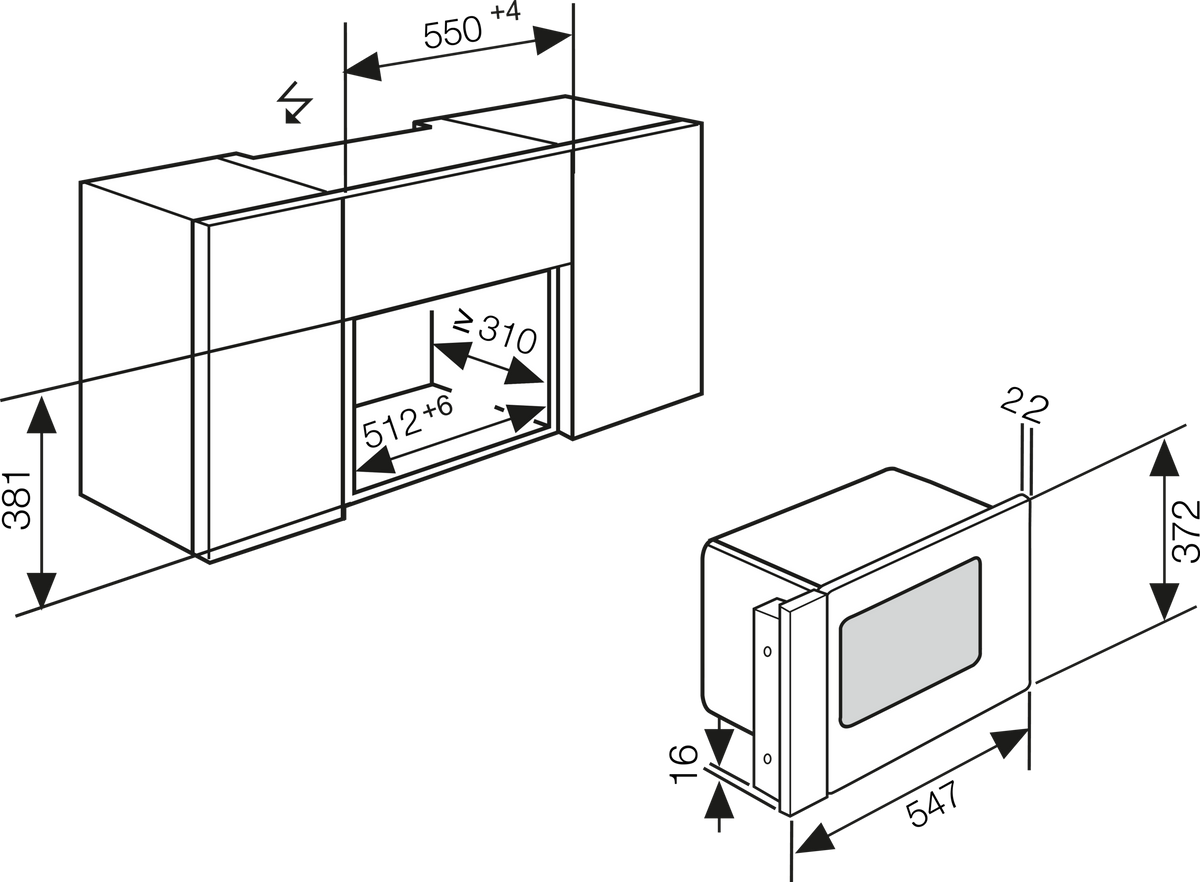 MIELE Mikrowellengerät
M 2224-55 SC SW
