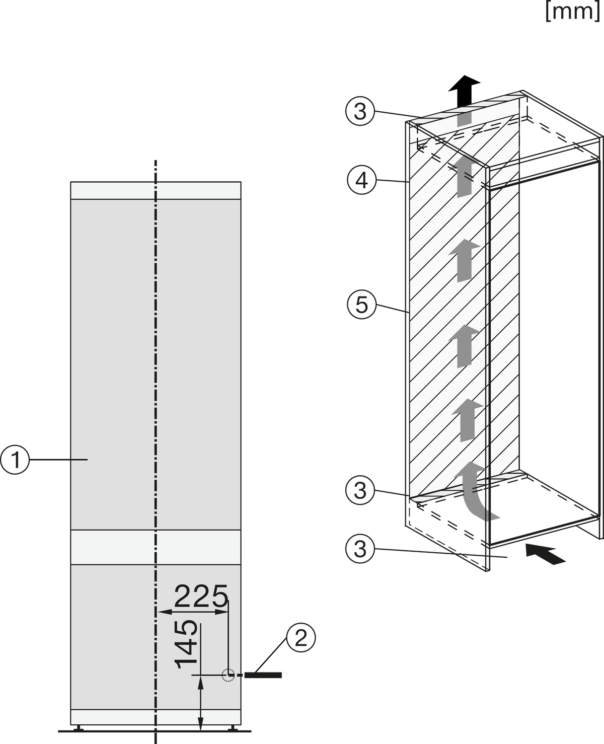 MIELE Kühl-Gefrierkombination
KF 7731 D RE