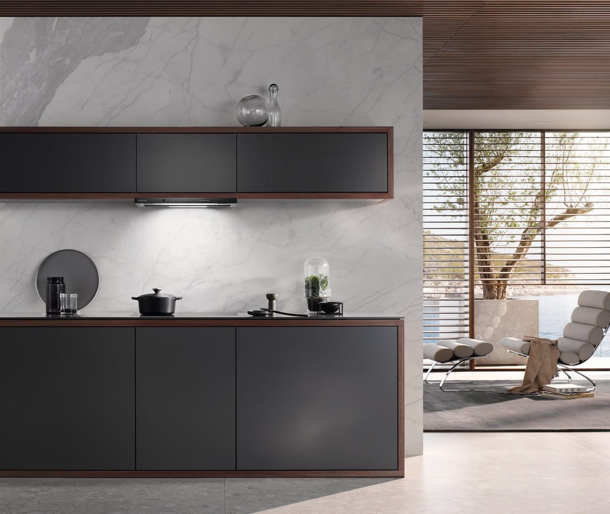 Cappa aspirante MIELE
DAS 4640-60 GL 230V