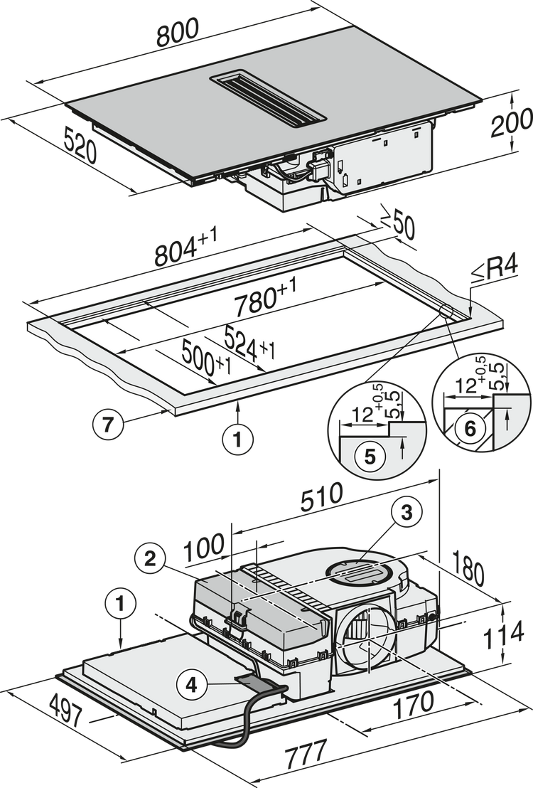MIELE KMDA 7473-1 FL Silence