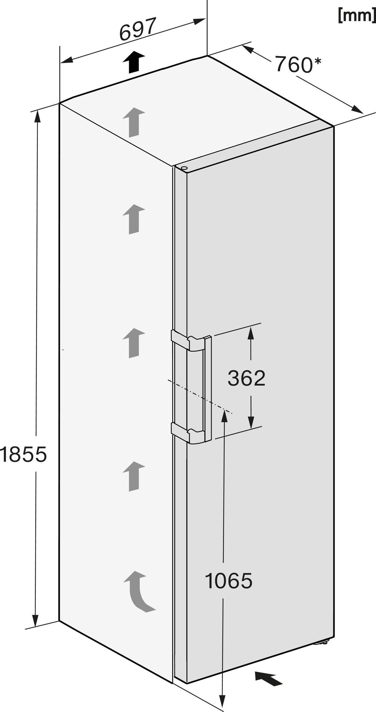 MIELE Gefrierschrank FN 4778
C ws