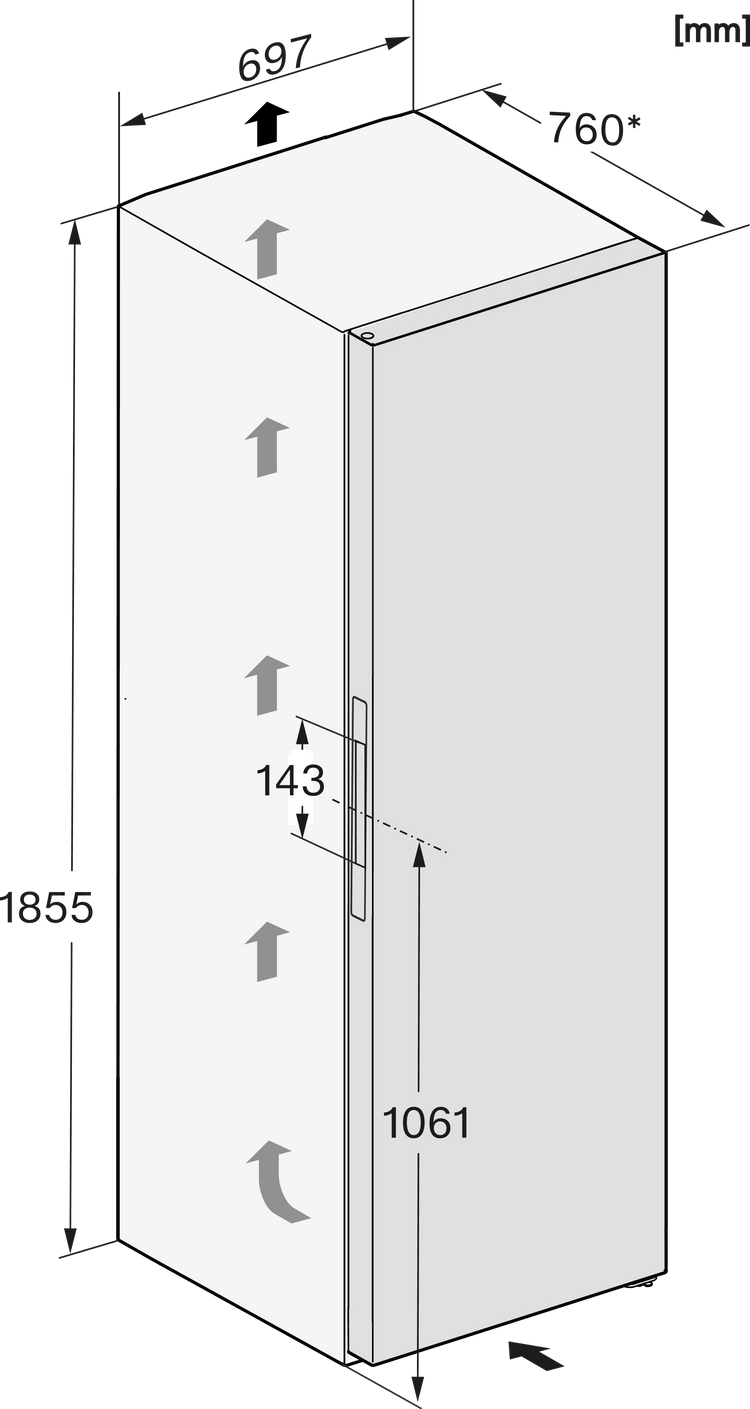 MIELE Freezer FN 4879
C ws