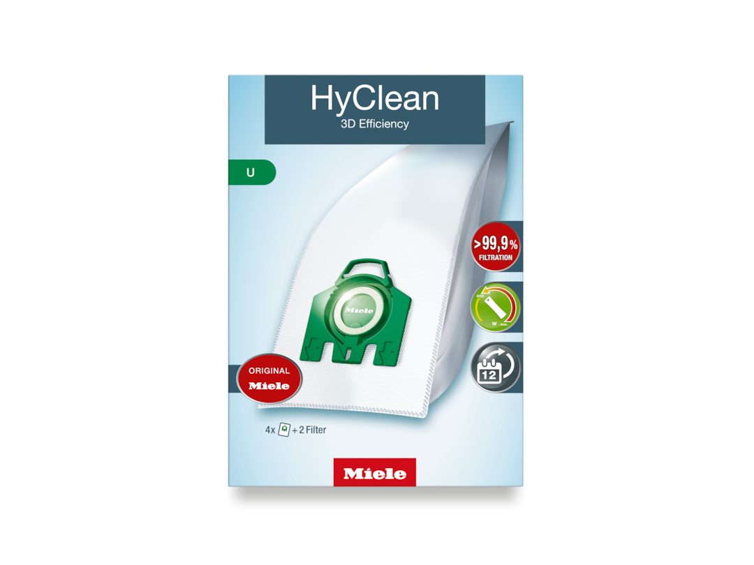 MIELE Staubsaugerbeutel U
HyClean 3D
