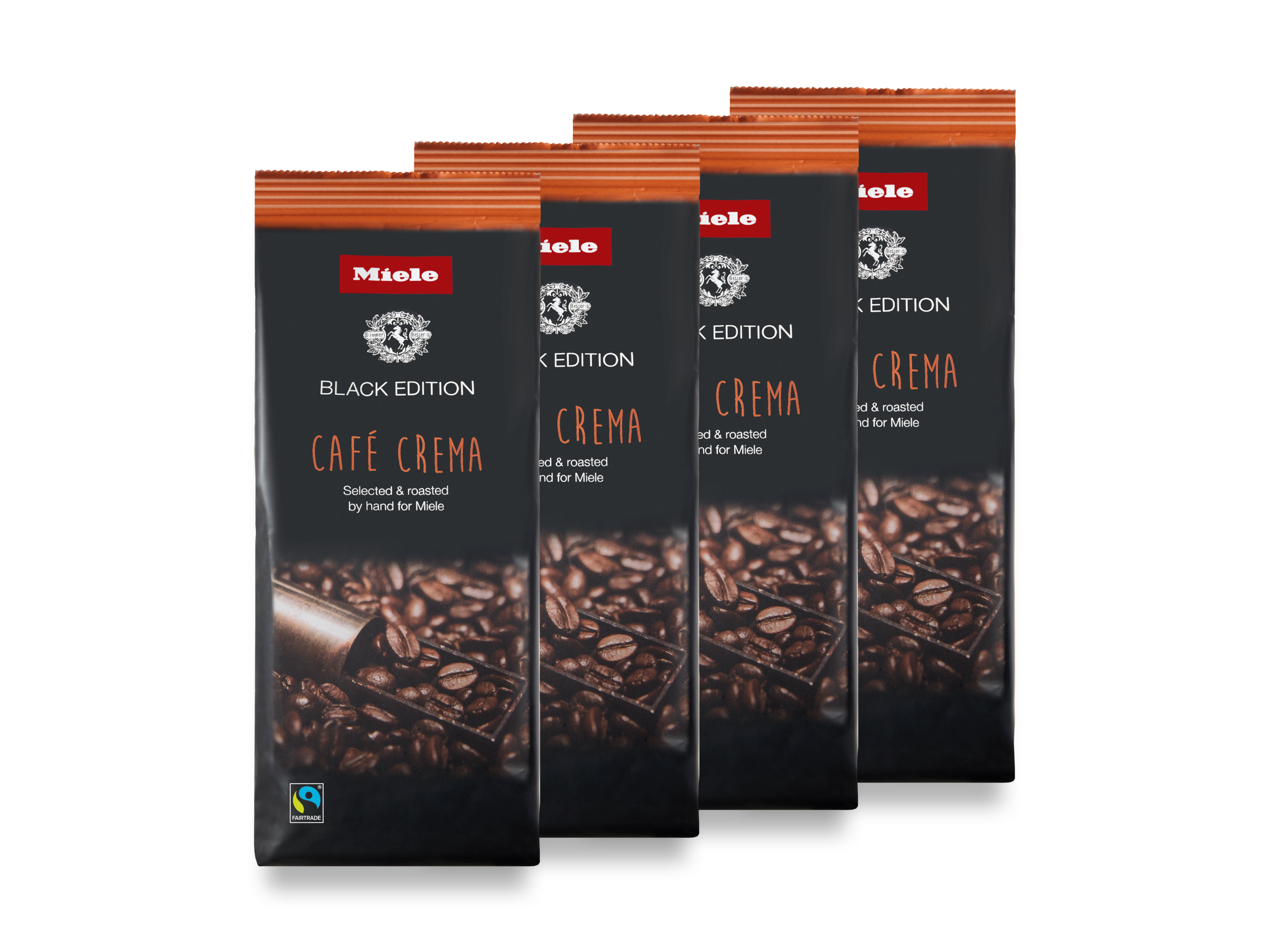 MIELE Kaffee Café Crema 4x250g