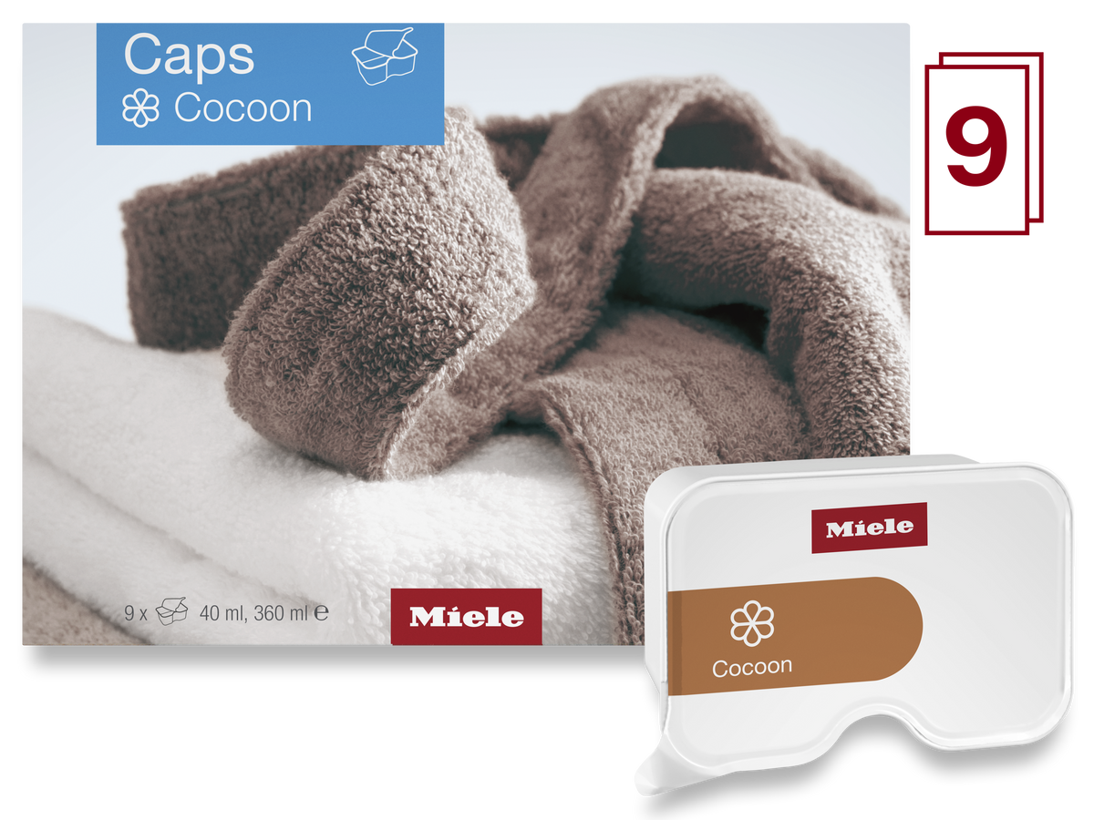 MIELE Caps Cocoon 9 pièces
EasyOpen