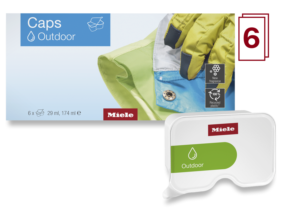 MIELE Caps Outdoor 6 Stück