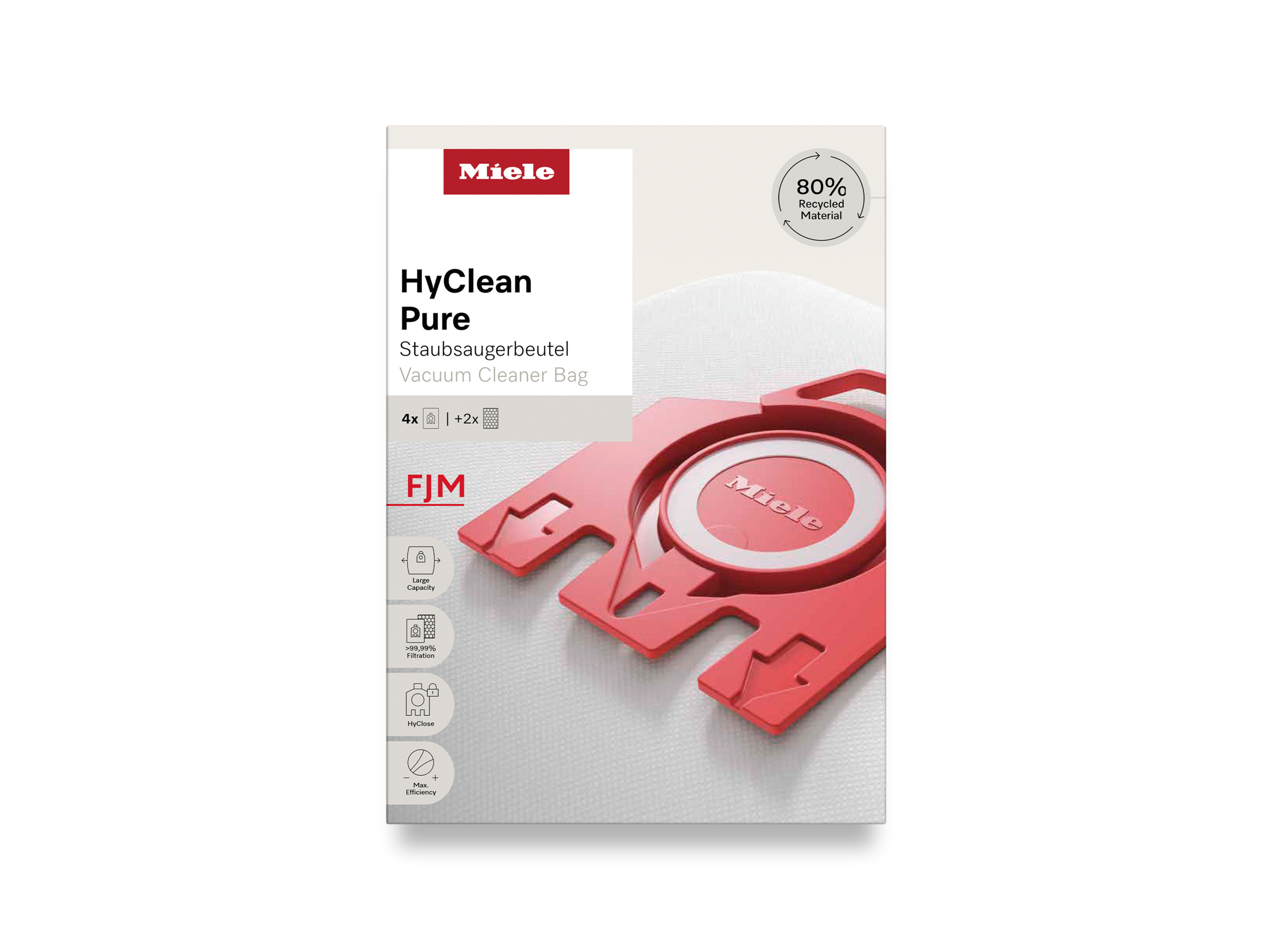 MIELE Staubsaugerbeutel FJM
HyClean Pure