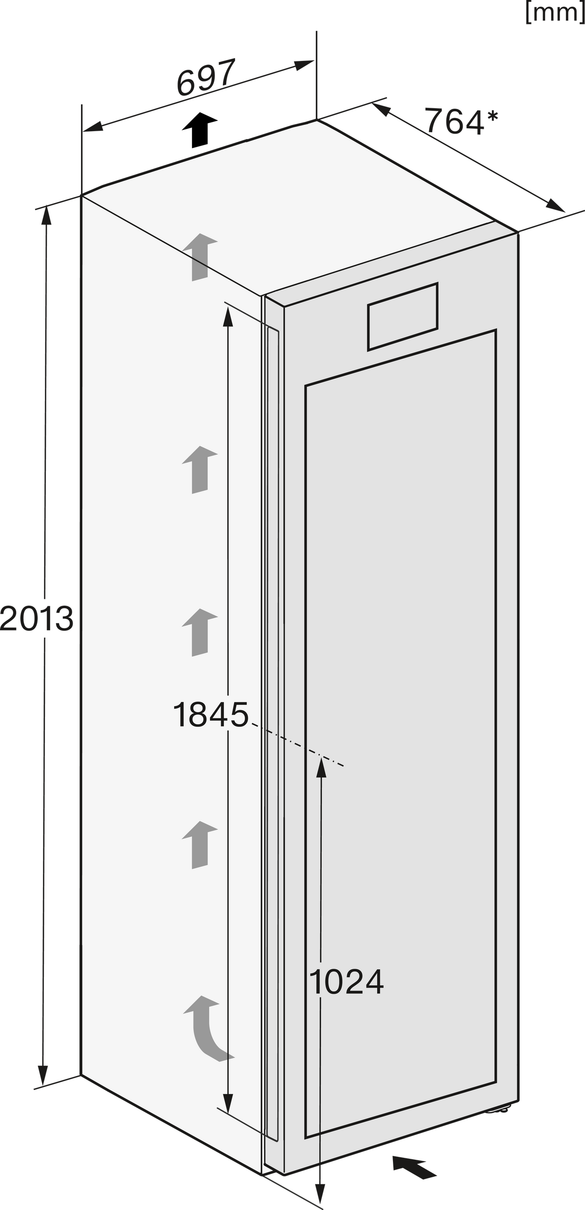 MIELE Weinschrank KWT 4995 F
sw