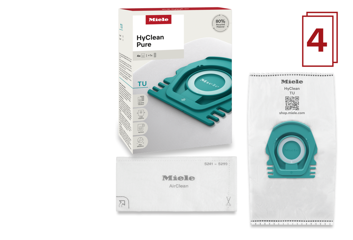 MIELE vacuum cleaner bags TU
HyClean Pure