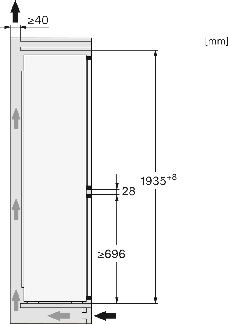 MIELE Fridge Freezer
KFN 7934 D RE