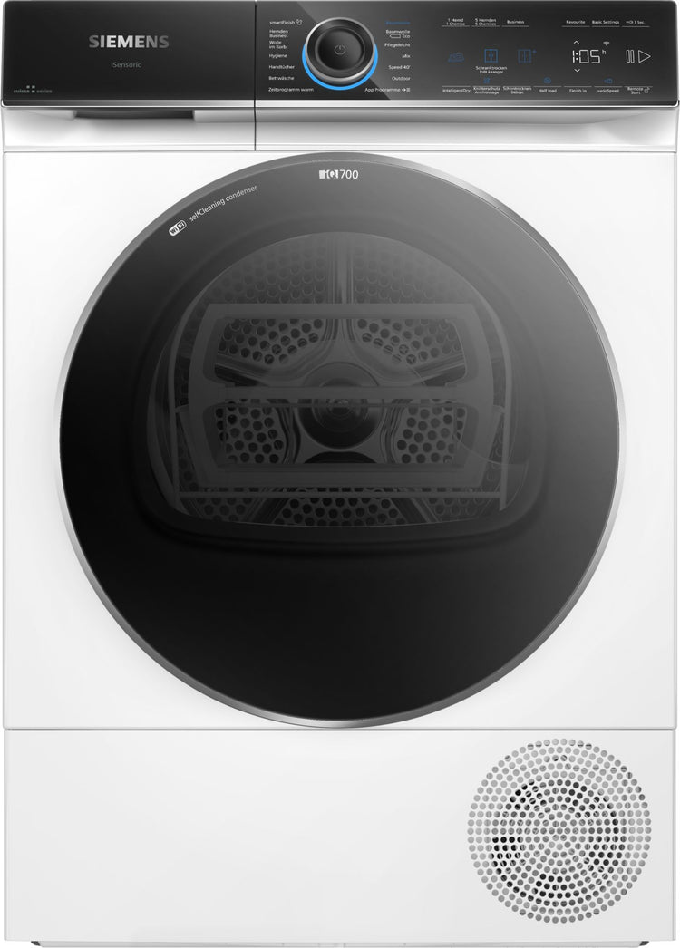 Siemens iQ700, sèche-linge à pompe à chaleur, 9 kg