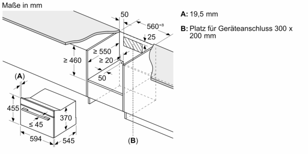 Siemens iQ700, Einbau-Mikrowelle, Schwarz