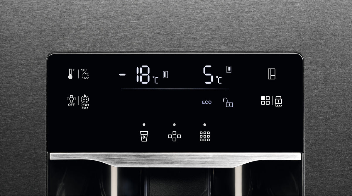 Electrolux Réfrigérateur-congélateur combiné (Side by Side) EAL575NWMS