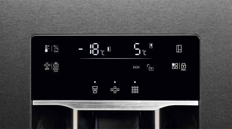 Electrolux Réfrigérateur-congélateur combiné (Side by Side) EAL575NWMS