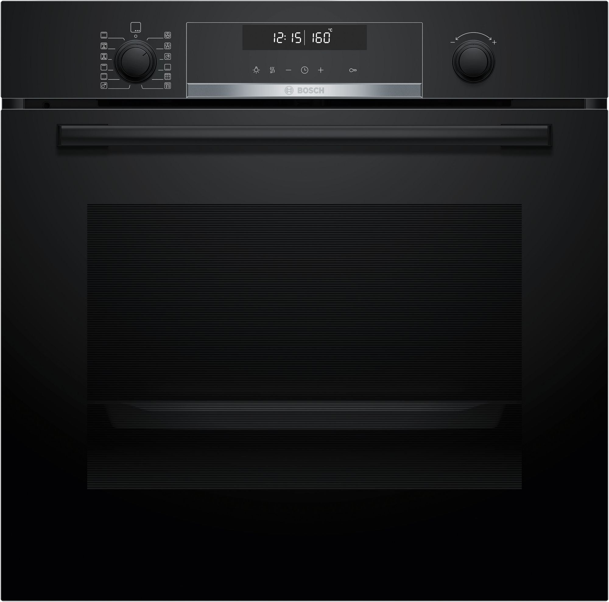 Bosch, Serie 6, Einbau-Backofen, 60 x 60 cm, Schwarz