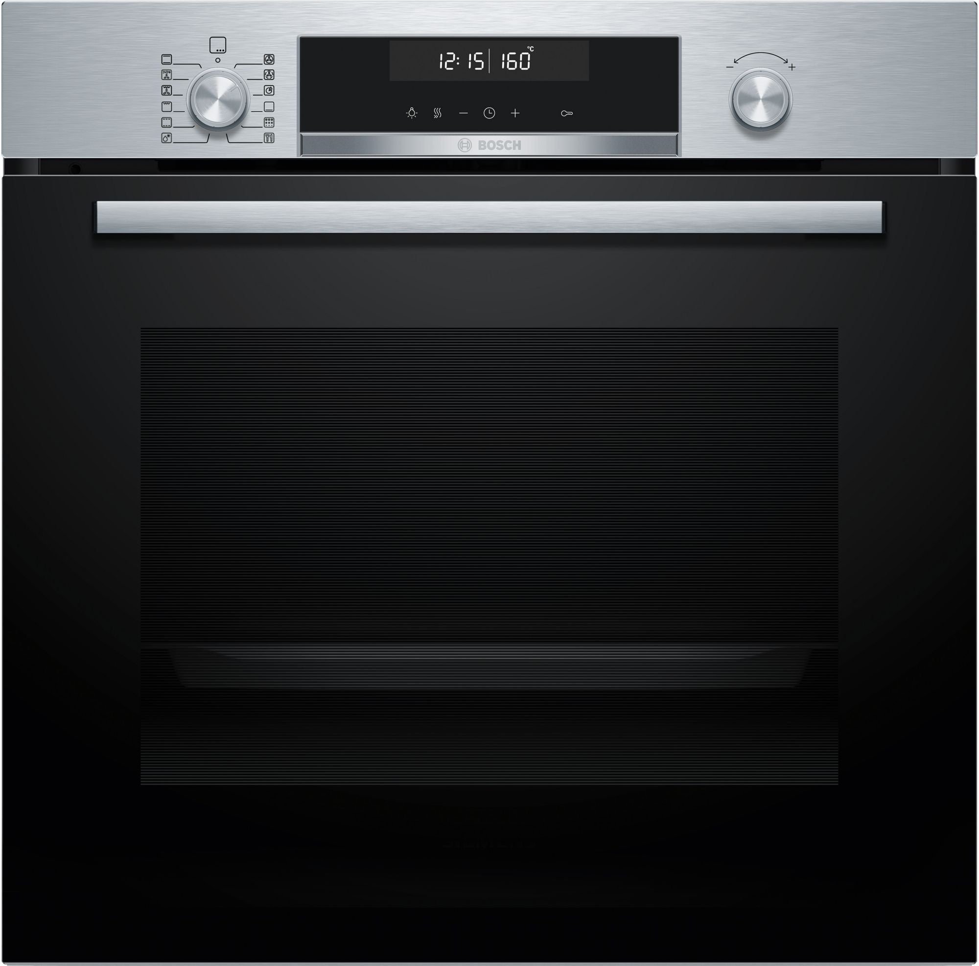Bosch Serie 6, Einbau-Backofen, 60 x 60 cm, Edelstahl