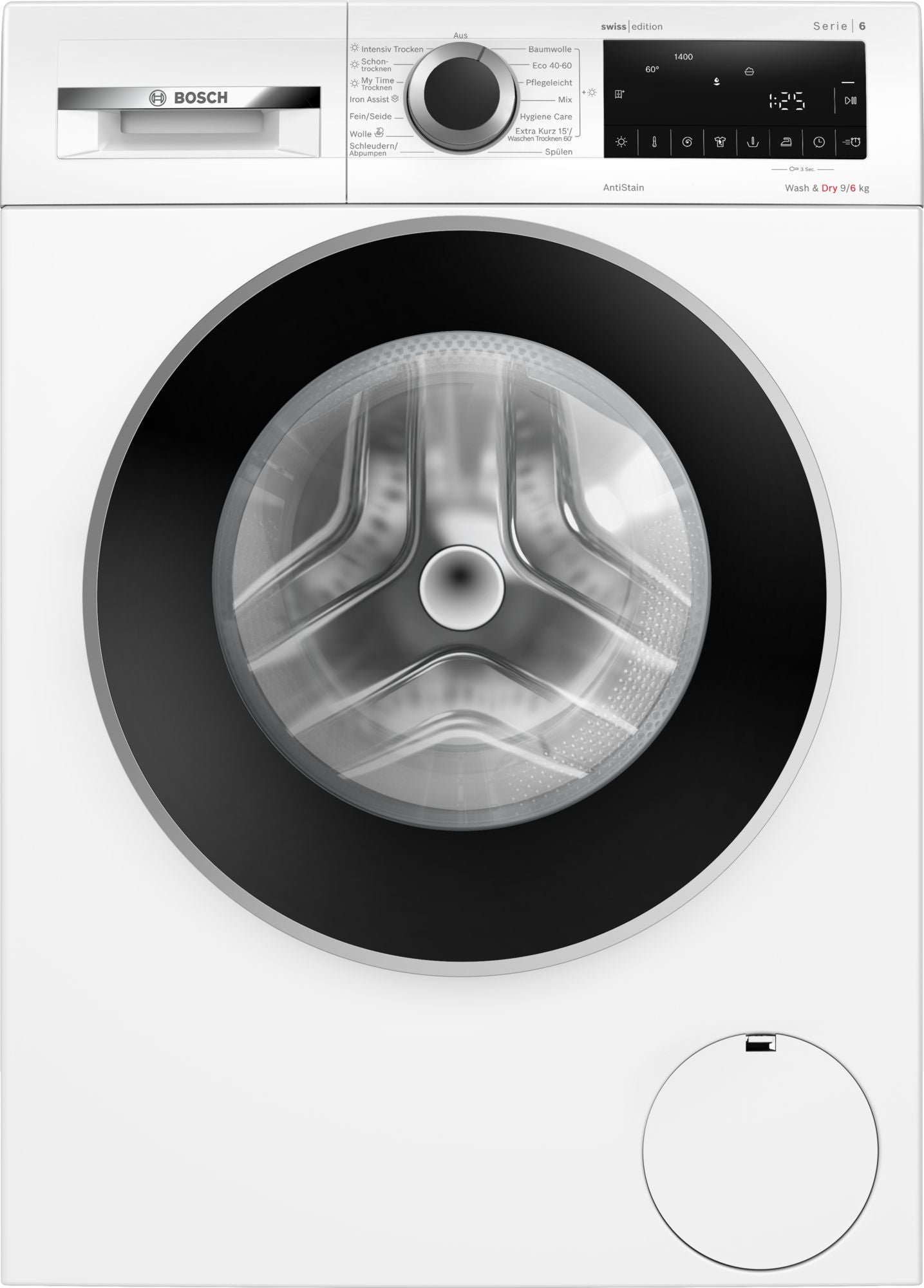 Bosch Serie 6, Waschtrockner, 9/6 kg, 1400 U/min.