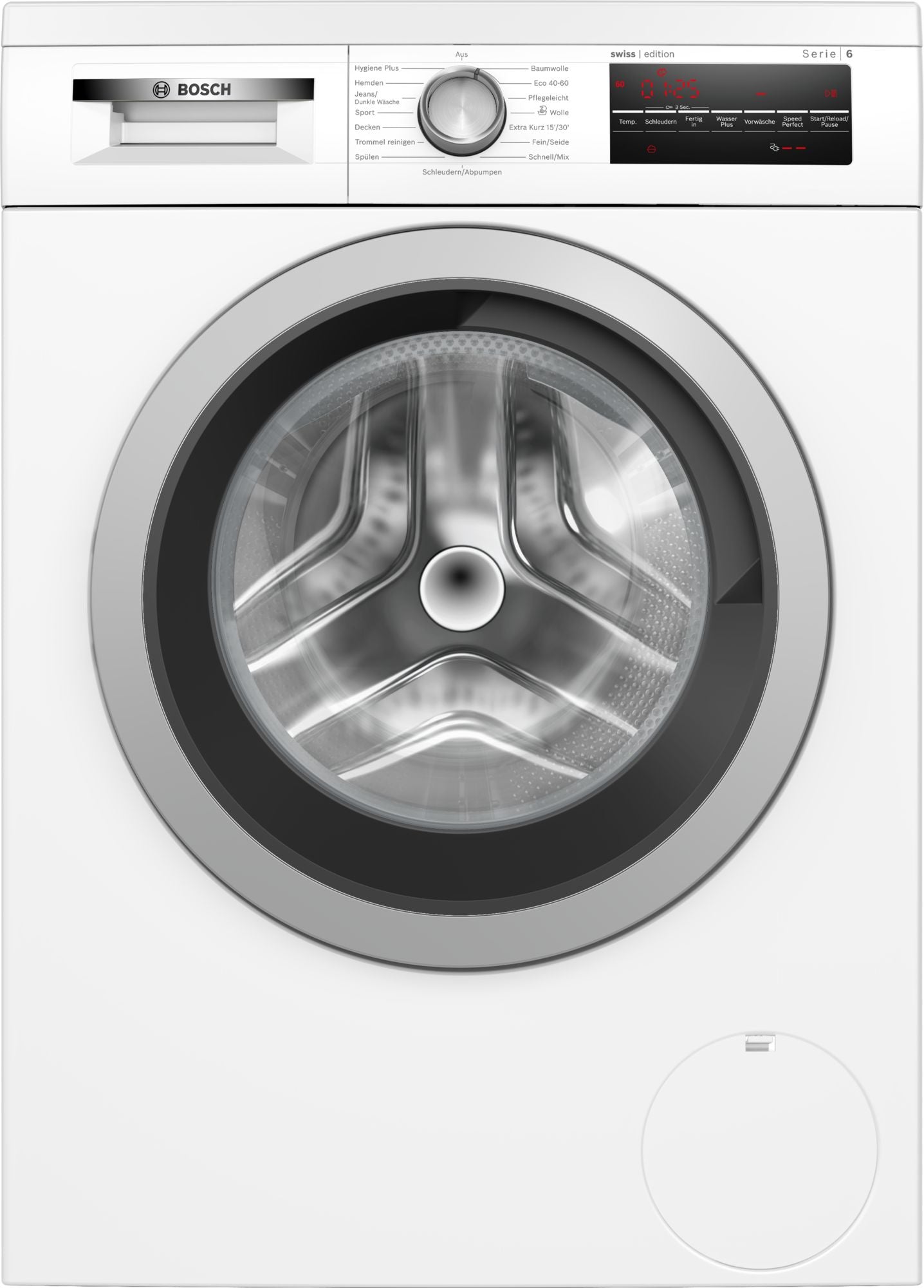 Bosch Serie 6, Waschmaschine, Frontloader, 9 kg, 1400 U/min.