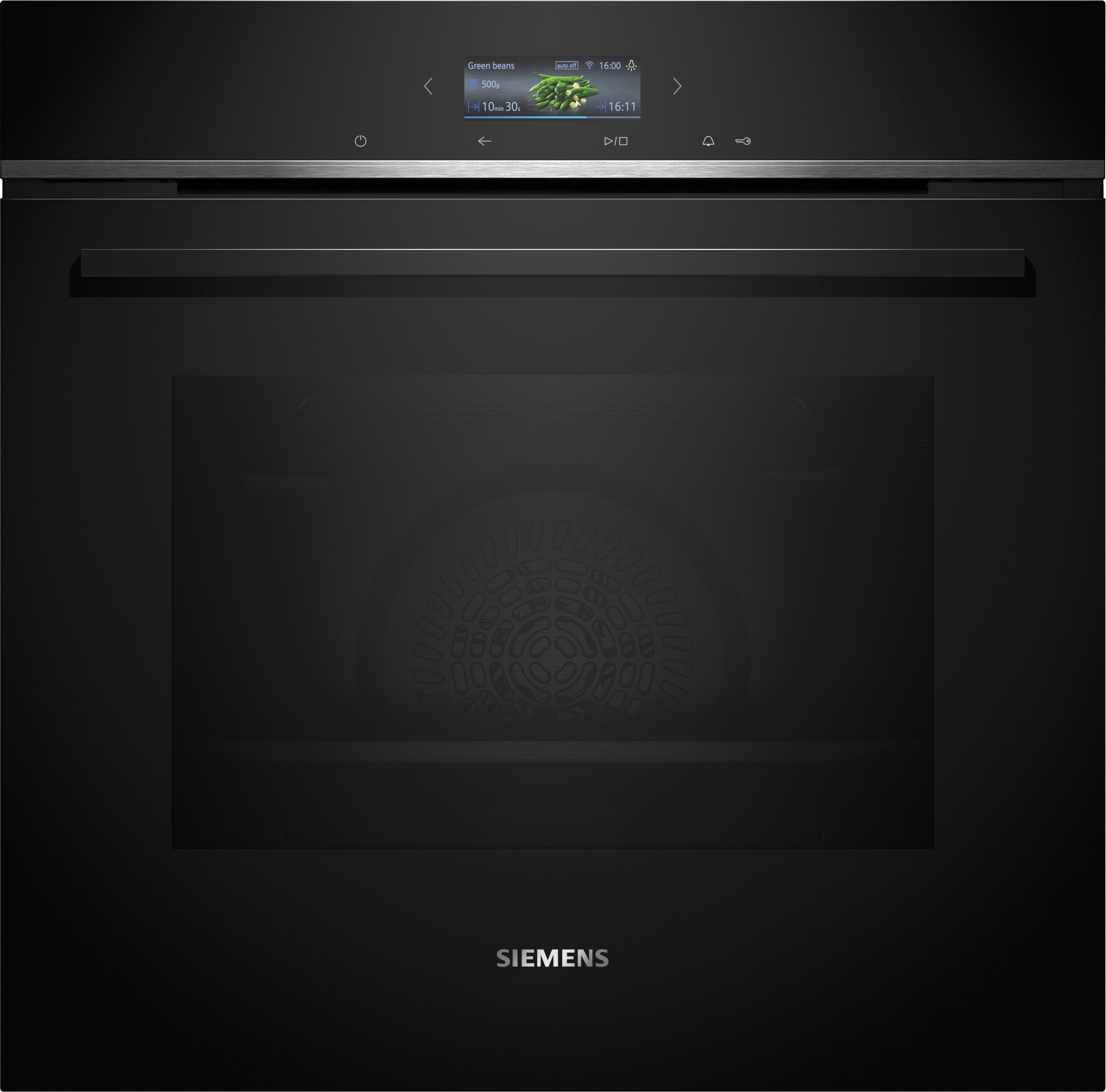 Siemens iQ700, Einbau-Backofen, 60 x 60 cm, Schwarz