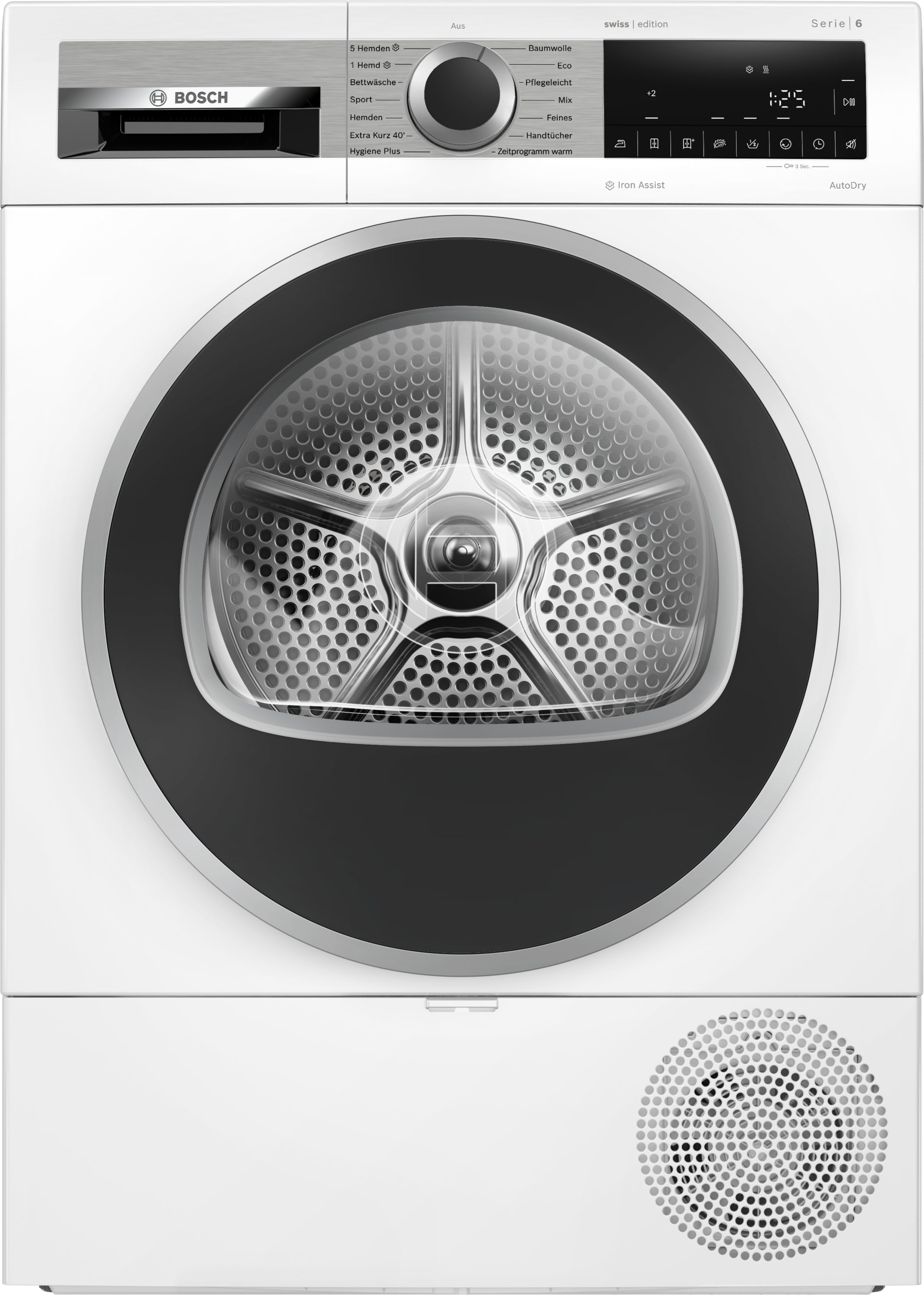 Bosch Serie 6, Wärmepumpen-Trockner, 8 kg, Weiß