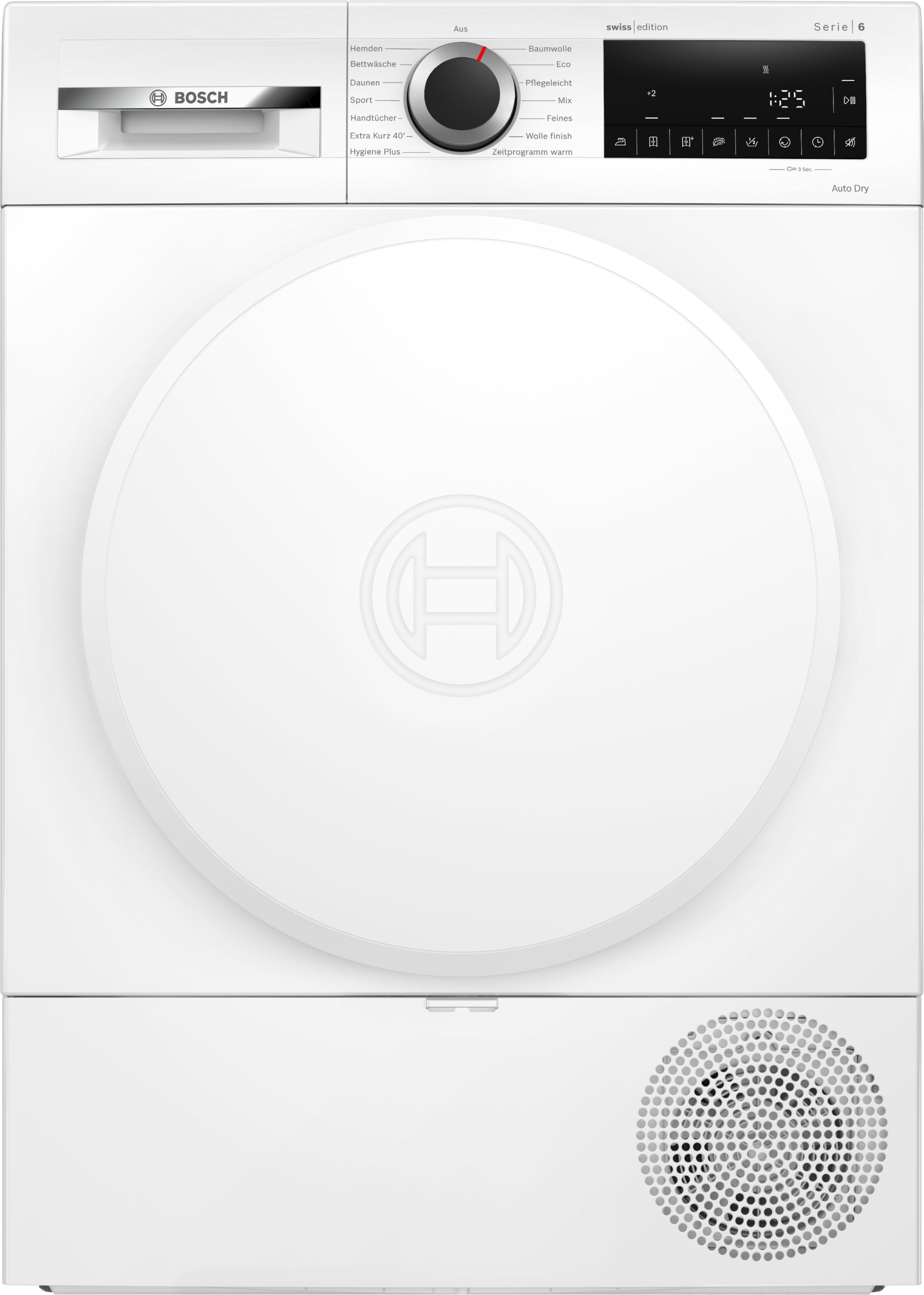 Bosch Serie 6, Wärmepumpen-Trockner, 8 kg, Weiß