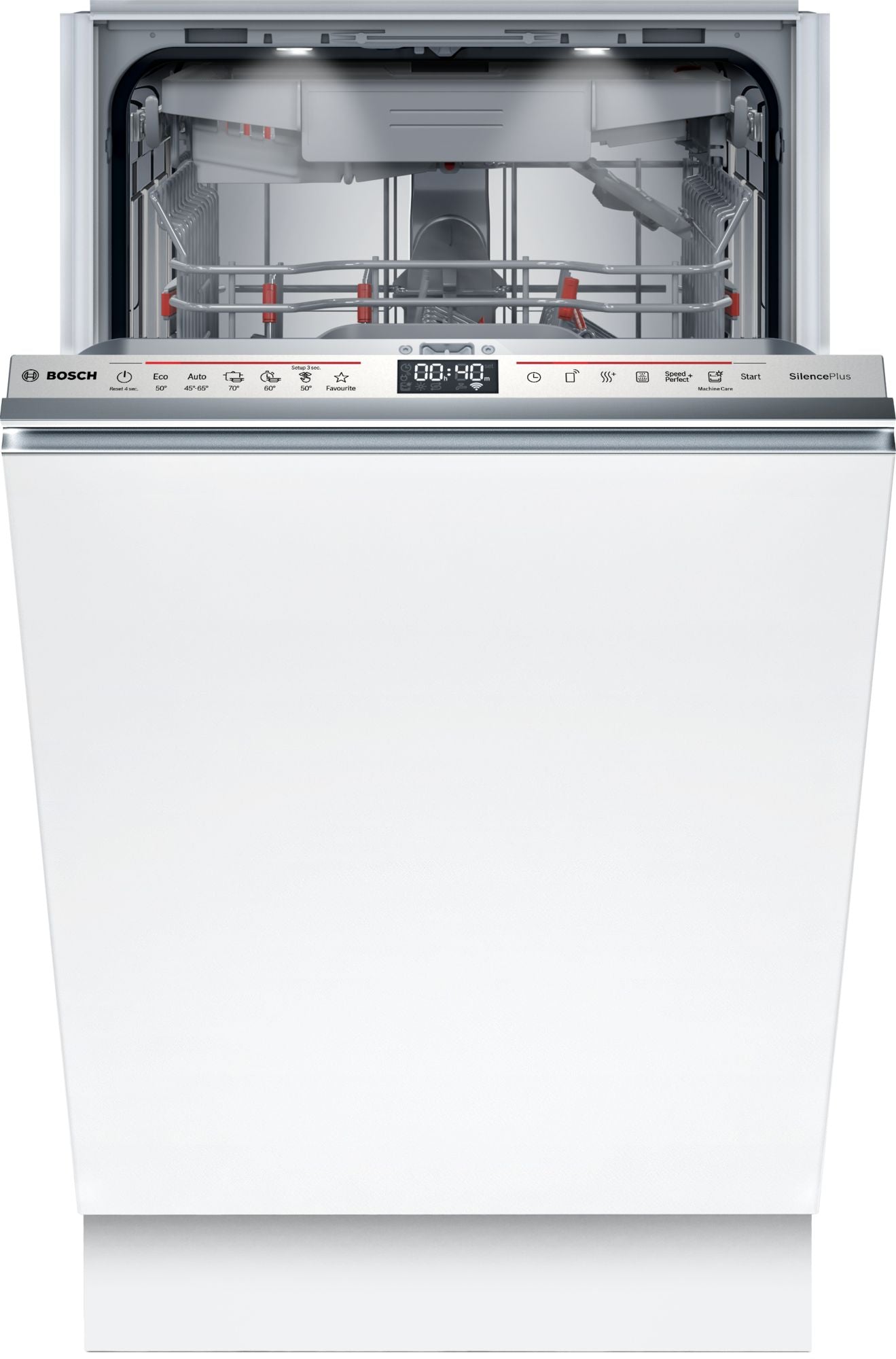 Bosch Serie 6, Vollintegrierter Geschirrspüler, 45 cm