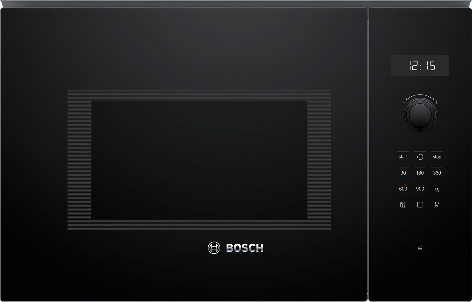 Bosch Serie 6, Einbau-Mikrowelle, 59 x 38 cm, Schwarz