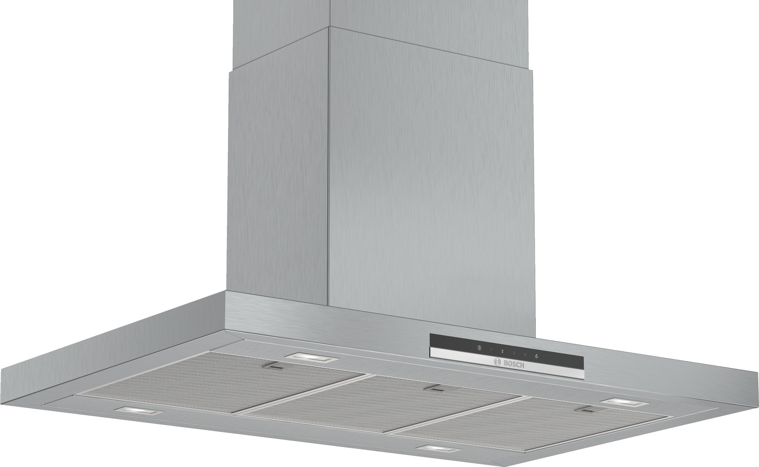 Bosch Serie 4, Inselhaube, 90 cm, Edelstahl
