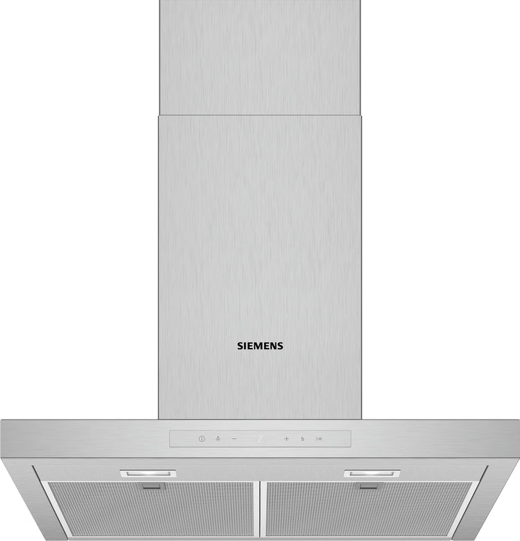 Siemens iQ500, cappa da parete, 60 cm, acciaio inox